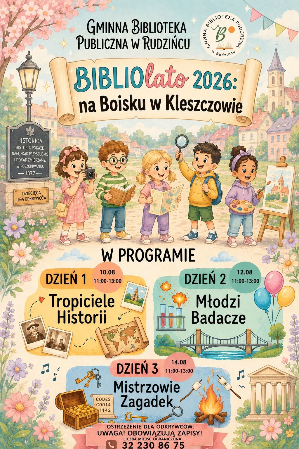 Bibliolato 2026 na boisku w kleszczowie